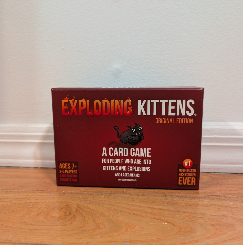 Exploding Kittens Card Game